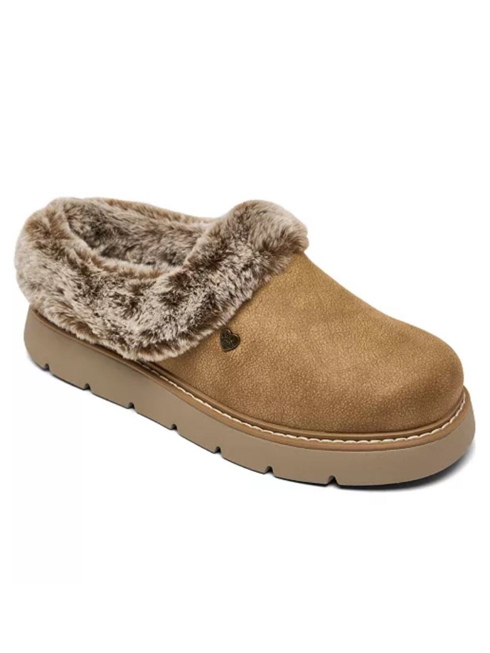 Bobs from Skechers Brown Keepsake Lite Cozy Blend Slippers Sz.9 NWT
